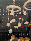 Wool Lamb Baby Mobile