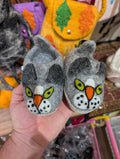 Kitten Face Children's Wool Slippers